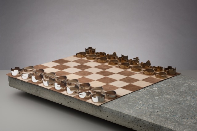 travel chess set designed by rawstudio made in England